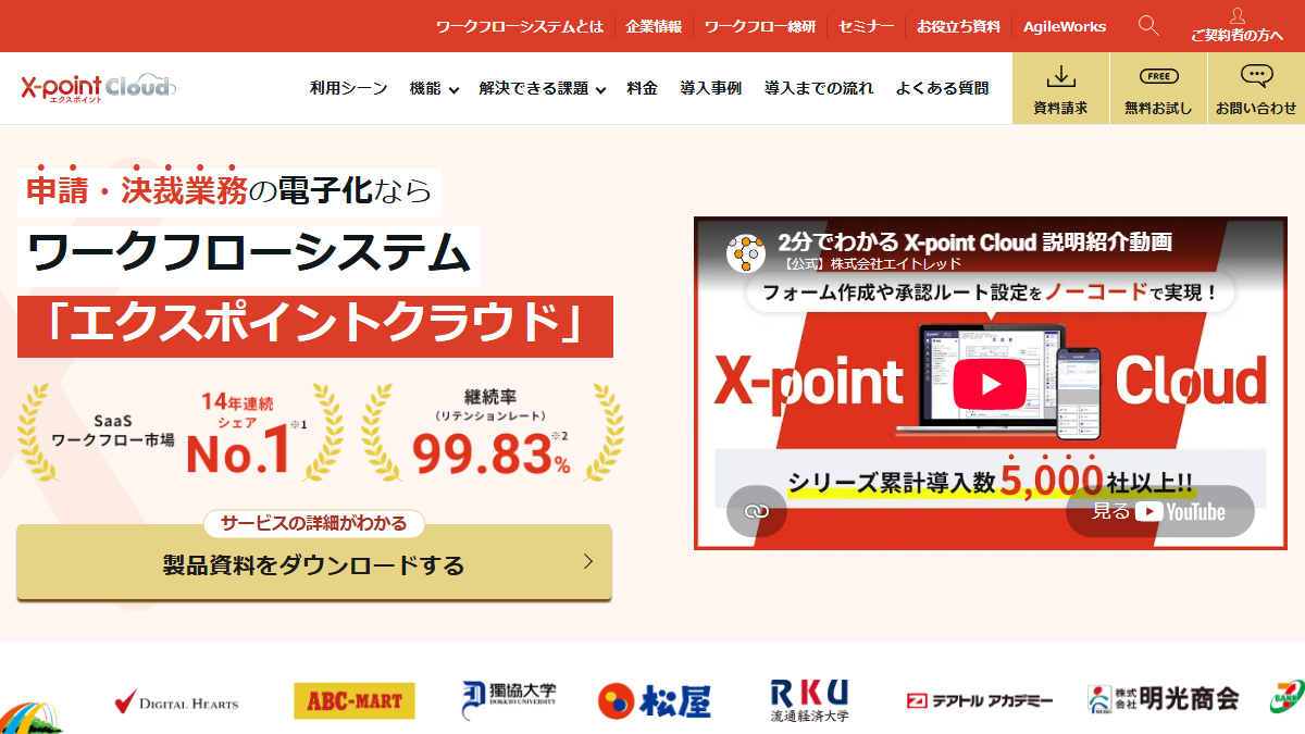 X-point Cloudの公式サイト
